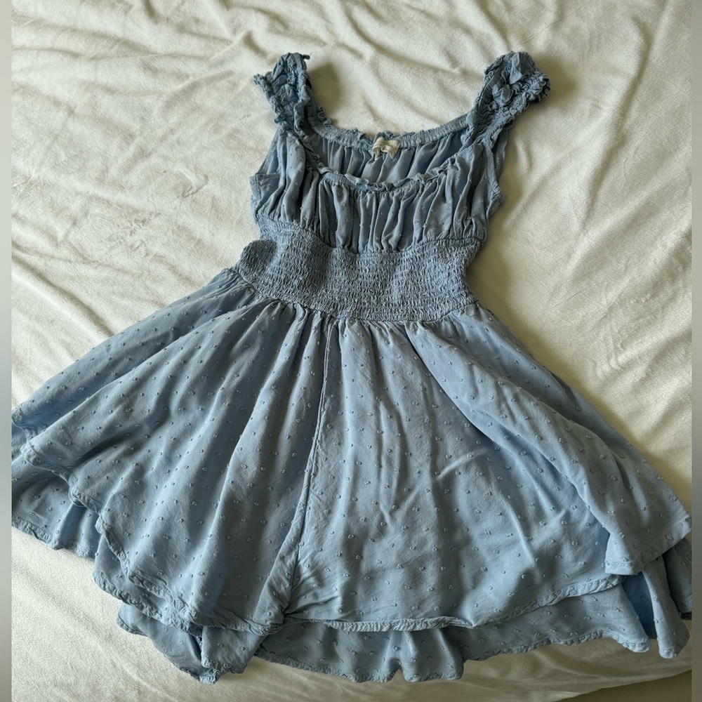 Urban Outfitters Mini Blue Light Dress
